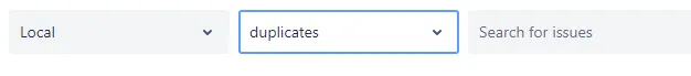 Link issue as duplicates